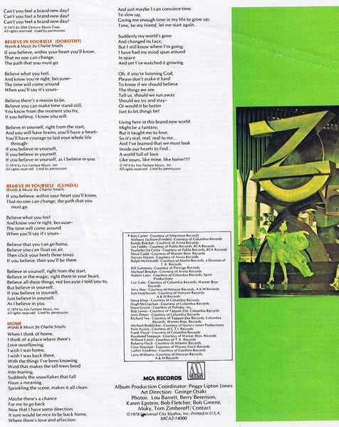 The Wiz (Original Motion Picture Soundtrack)