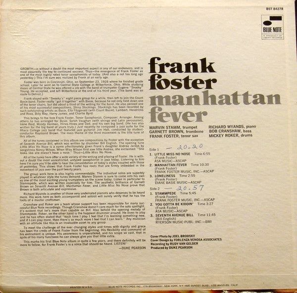 Manhattan Fever