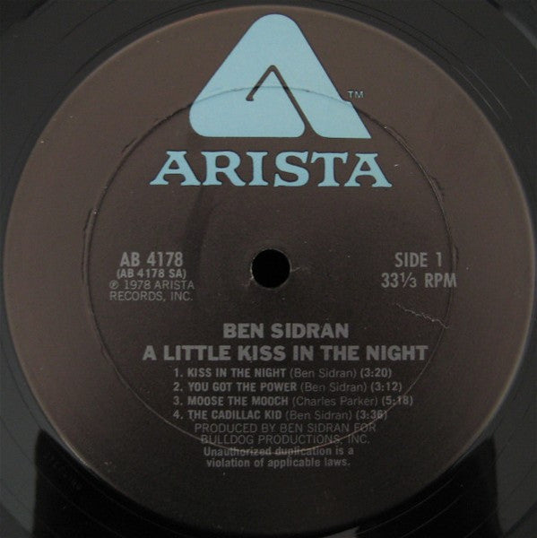 A Little Kiss In The Night