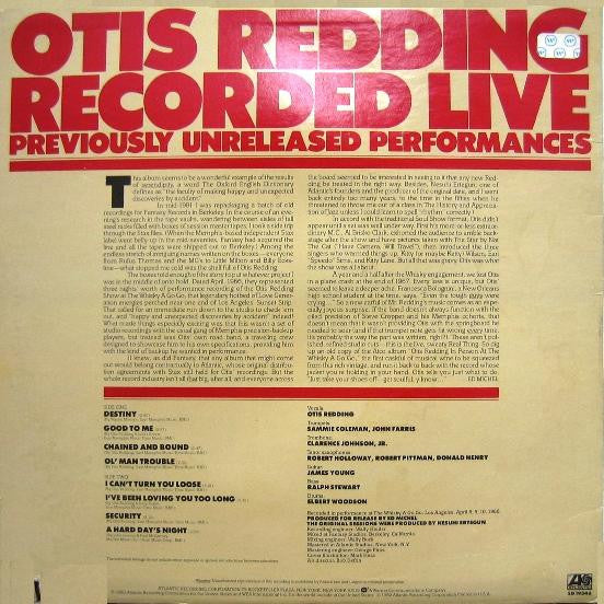 Recorded Live (Previously Unreleased Performances)