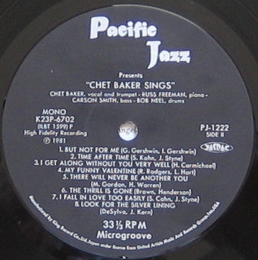 Chet Baker Sings