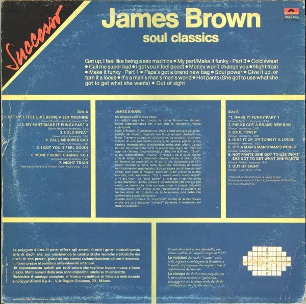 James Brown Soul Classics
