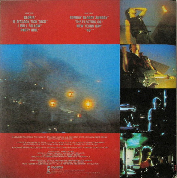 Live "Under A Blood Red Sky"