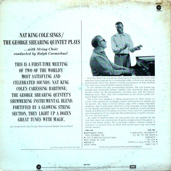 Nat King Cole Sings / George Shearing Plays