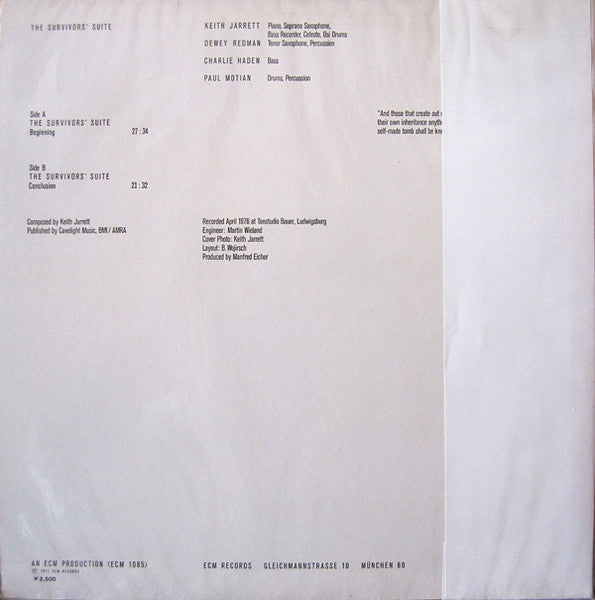 The Survivors' Suite