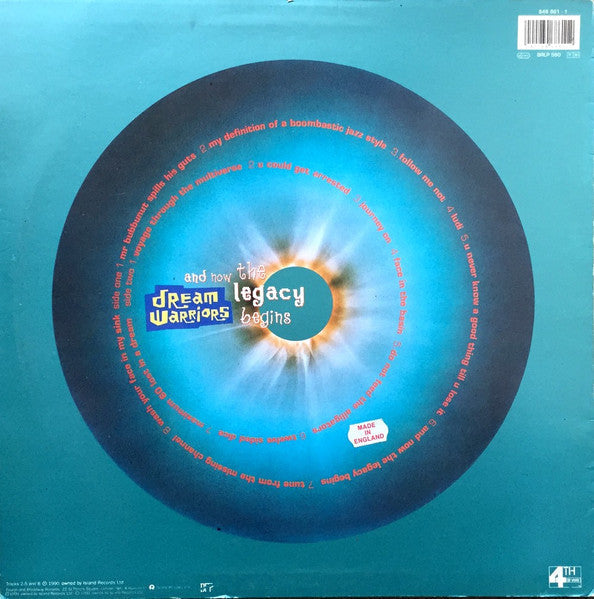 Release: And Now The Legacy Begins-Vinyl-UK & Europe-1991-BRLP 560, 846 861-1-68659