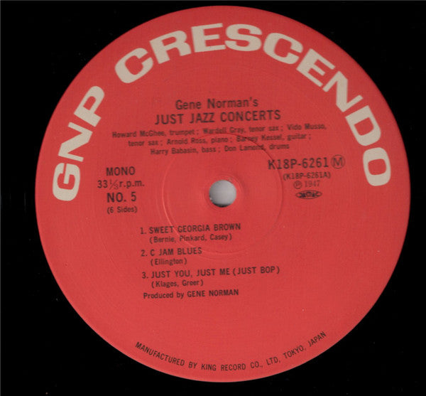 Gene Norman Presents Just Jazz Concerts (1947-49)