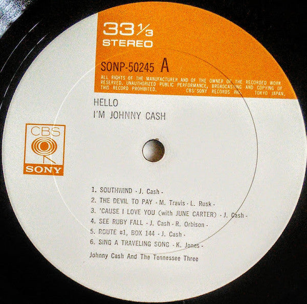 Hello, I'm Johnny Cash