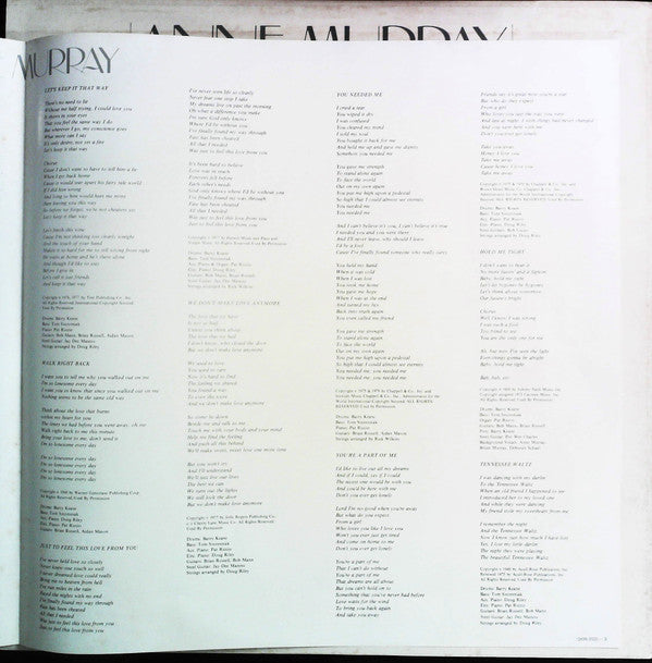 Let's Keep It That Way