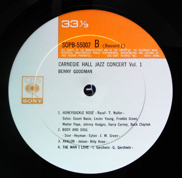 The Famous 1938 Carnegie Hall Jazz Concert