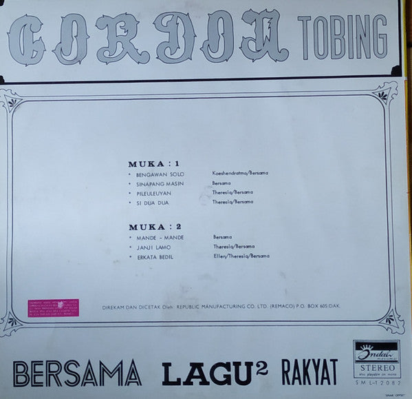 Bersama Lagu2 Rakyat