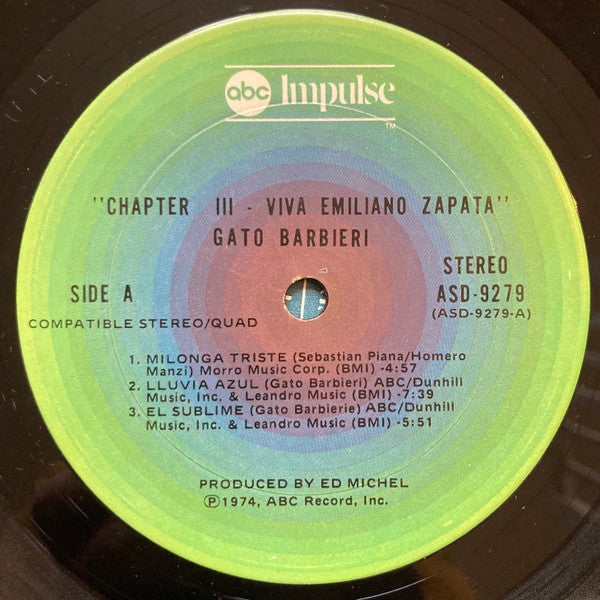 Chapter Three: Viva Emiliano Zapata