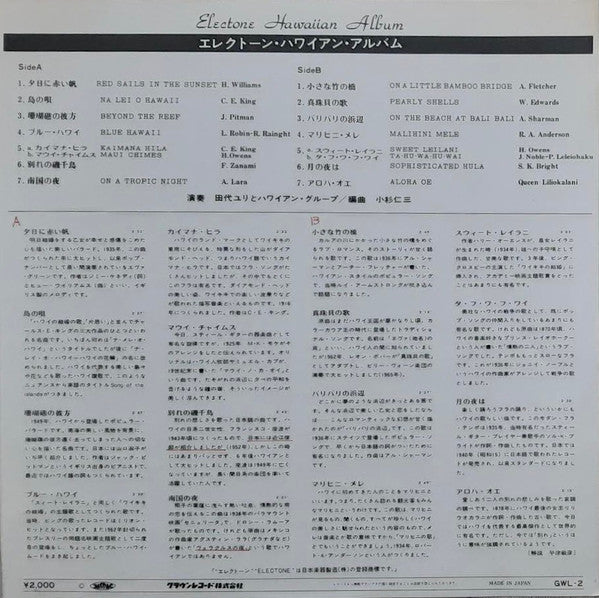 Electone Hawaiian Album