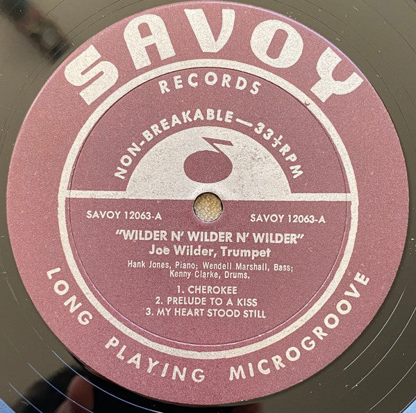 Wilder 'N' Wilder 'N' Wilder