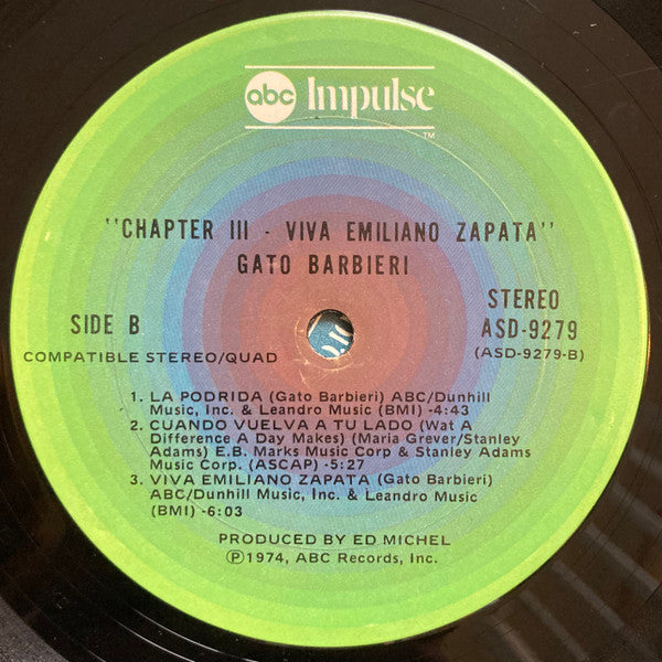 Chapter Three: Viva Emiliano Zapata