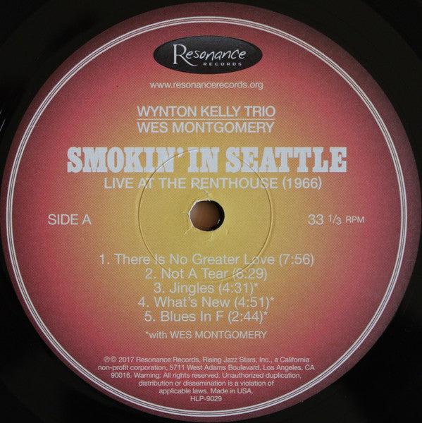 Smokin' In Seattle (Live At The Penthouse)