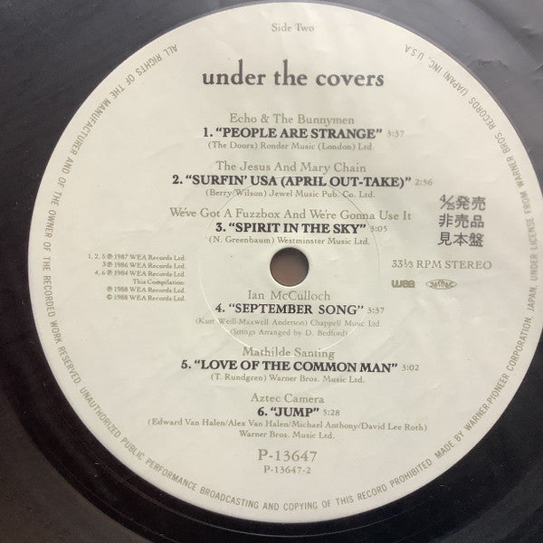 Under The Covers - Other People Sing Other People's Songs = アンダー・ザ・カヴァーズ