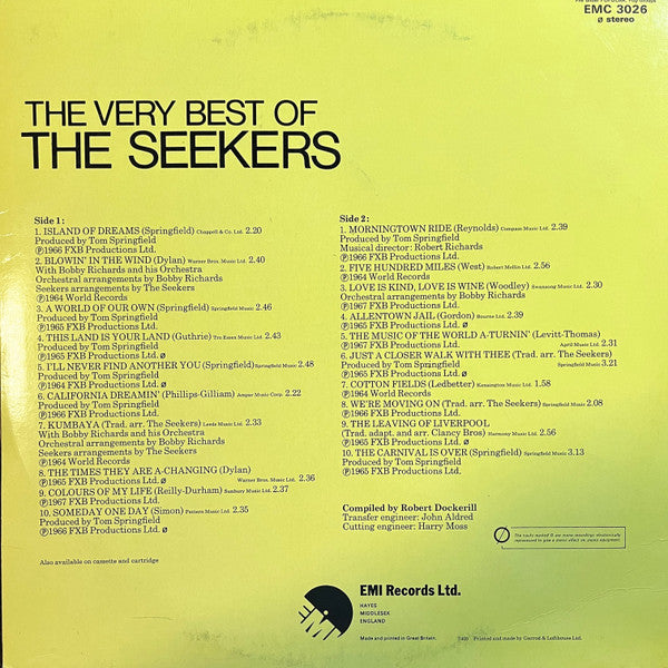 The Very Best Of The Seekers