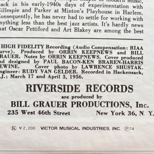 The Unique Thelonious Monk