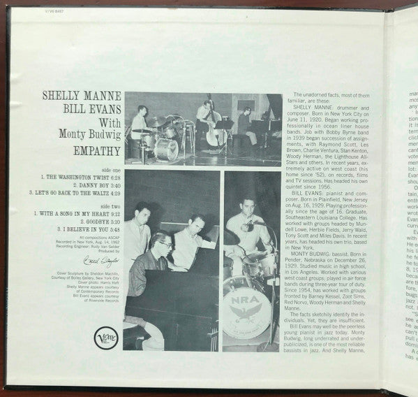 Release: Empathy-Vinyl-US-1962-V-8497-12200849