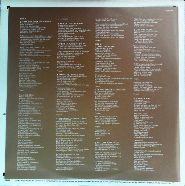 Love Will Turn You Around