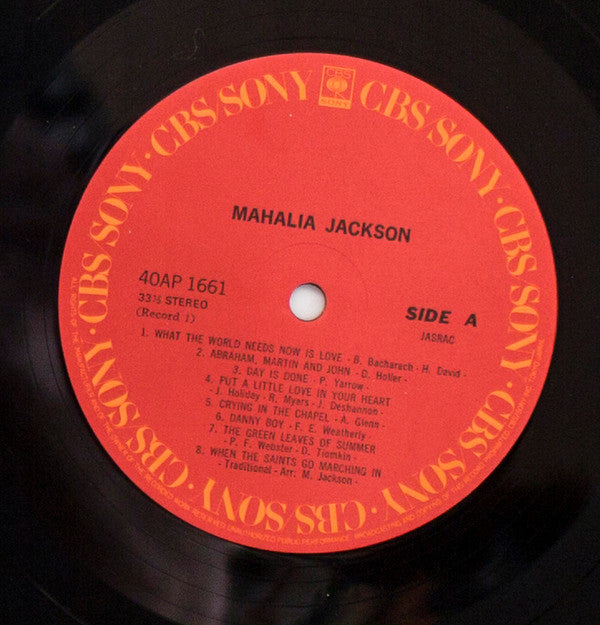 Mahalia Jackson