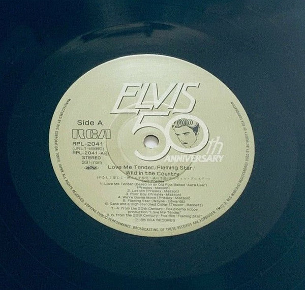 Love Me Tender / Flaming Star / Wild In The Country