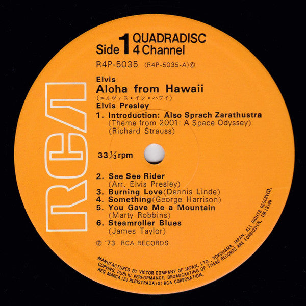 Aloha From Hawaii Via Satellite