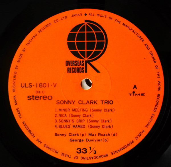Sonny Clark Trio