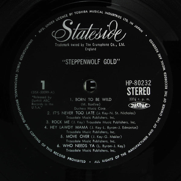 Steppenwolf Gold (Their Great Hits)