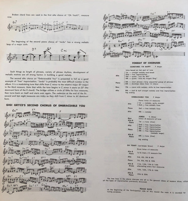 Jazz Laboratory Series Vol. 1