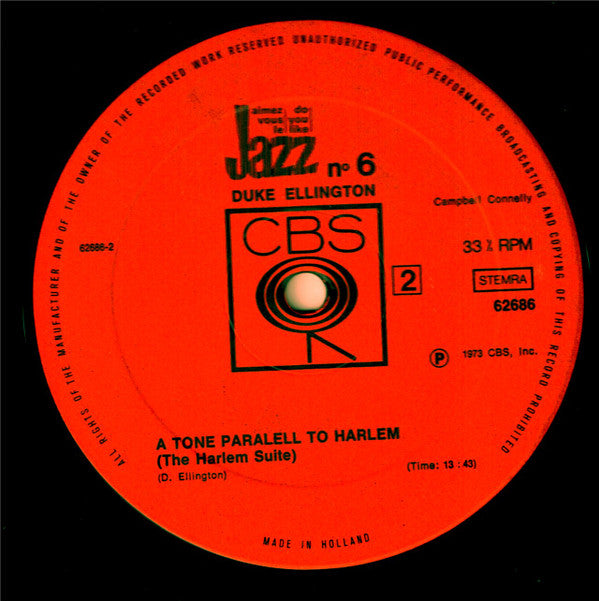 Liberian Suite - A Tone Parallel To Harlem (The Harlem Suite)