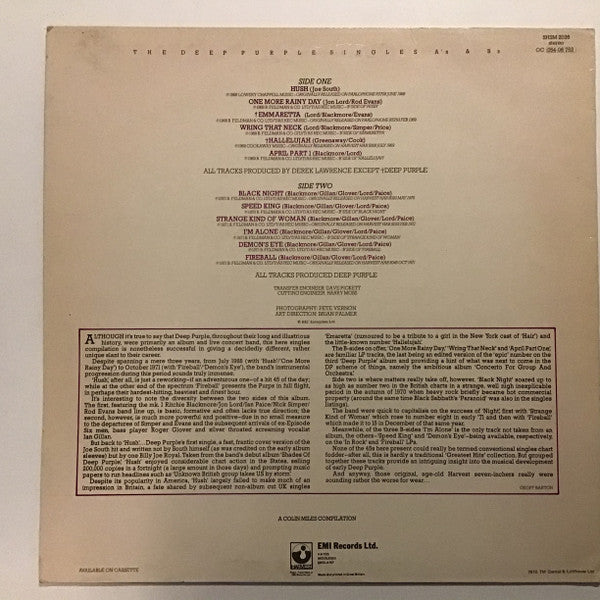 The Deep Purple Singles A's & B's