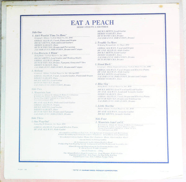 Eat A Peach