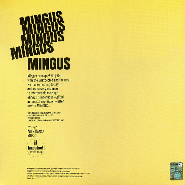 Mingus Mingus Mingus Mingus Mingus