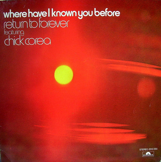 Where Have I Known You Before