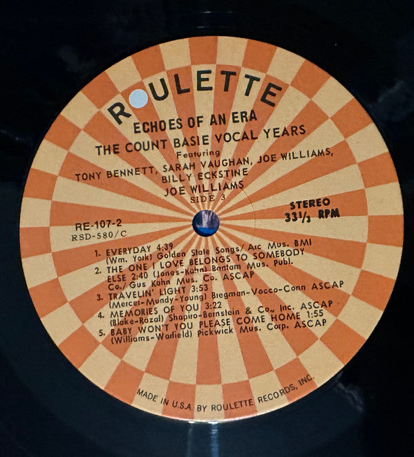 The Count Basie Vocal Years