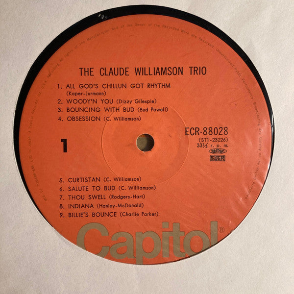 The Claude Williamson Trio