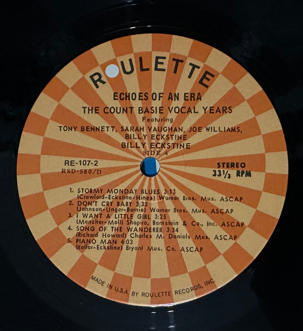 The Count Basie Vocal Years