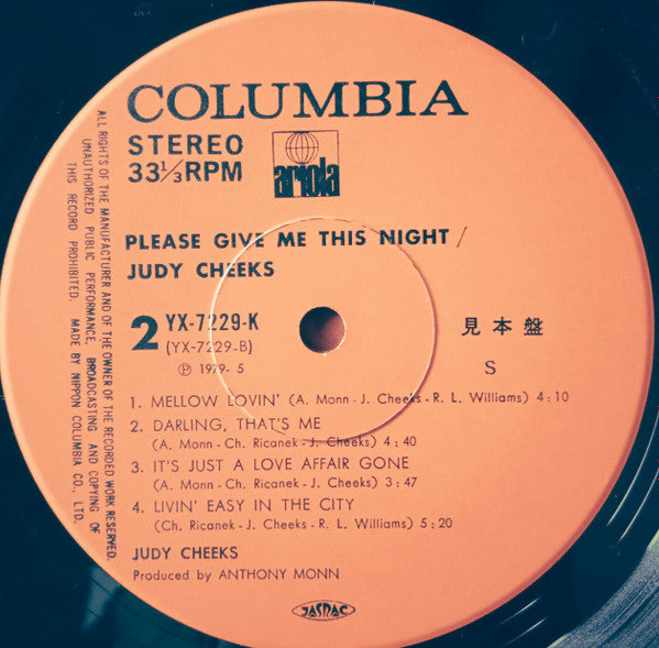 Please Give Me This Night