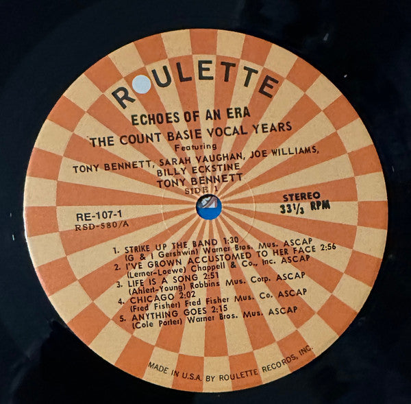 The Count Basie Vocal Years