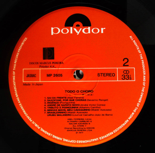 Todo O Choro