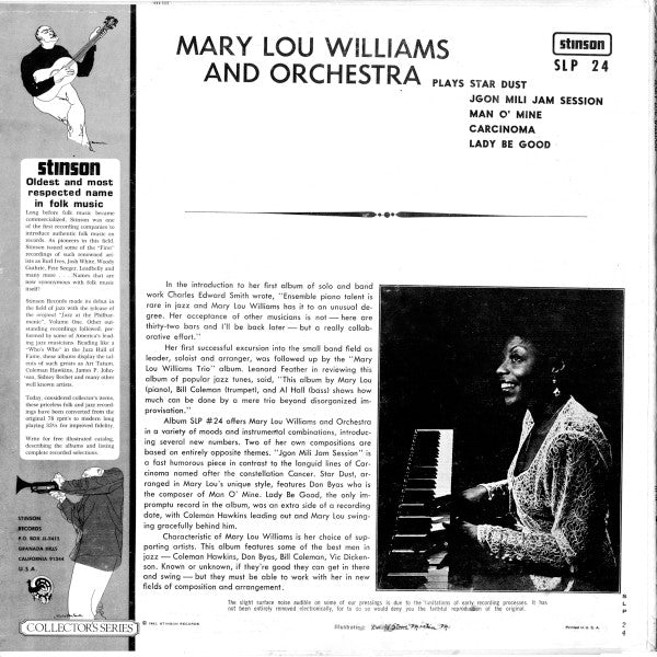 Master Release: Mary Lou Williams And Orchestra by Mary Lou Williams