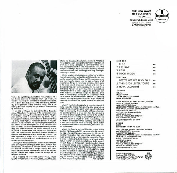 Mingus Mingus Mingus Mingus Mingus