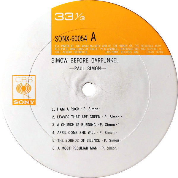 Simon Before Garfunkel (Recorded In 1964)