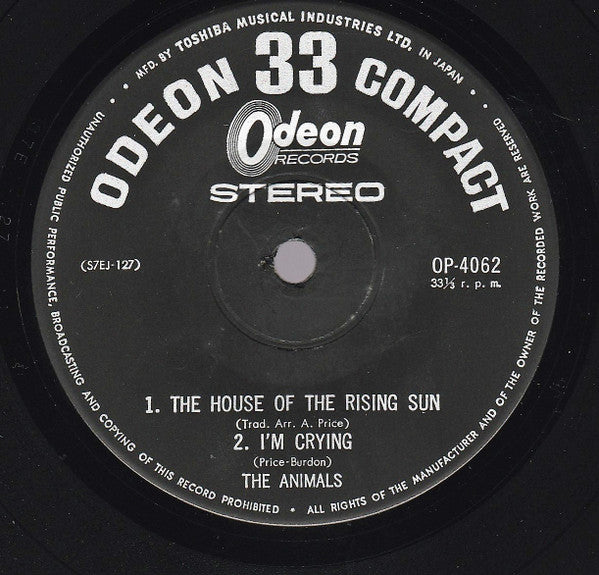 The House Of The Rising Sun = 朝日のあたる家