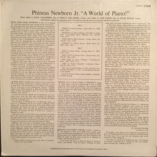 A World Of Piano !