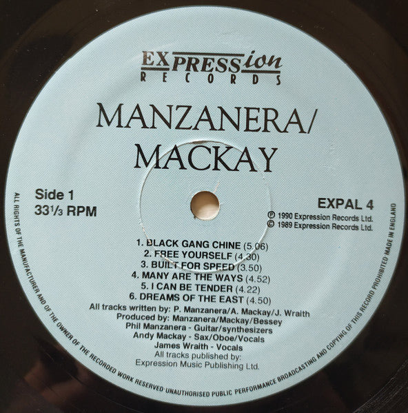 Manzanera - Mackay