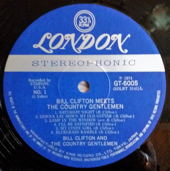 Bill Clifton Meets The Country Gentlemen