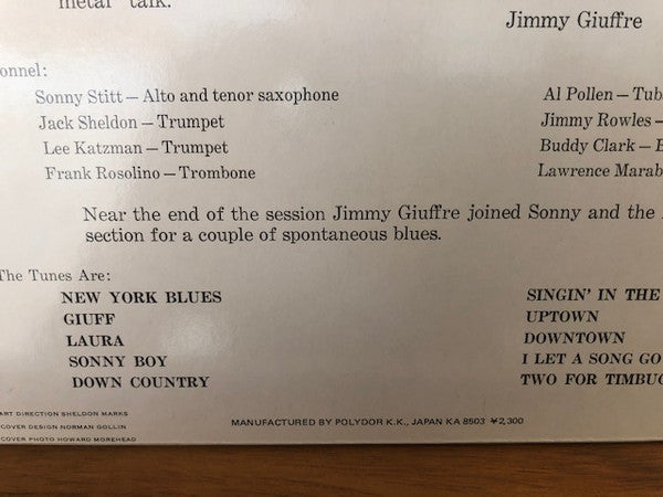 Plays Jimmy Giuffre Arrangements